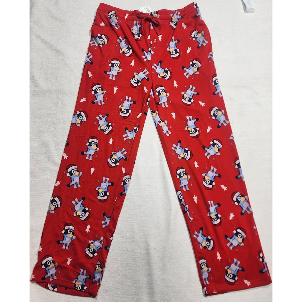 Disney Bluey Christmas pajamas men's large